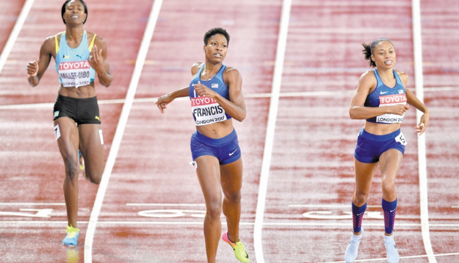 Phyllis Francis, la surprise du 400 m des Mondiaux d’athlétisme de Londres