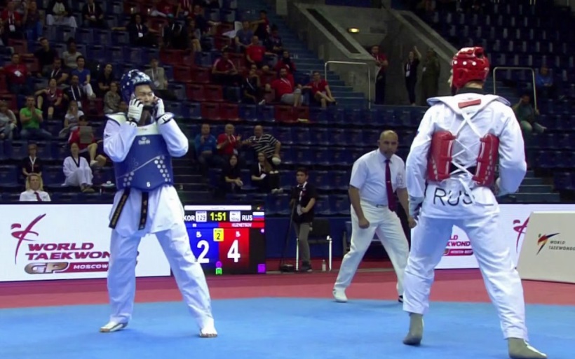 ​Tableau relevé pour le  GP de Rabat de taekwondo