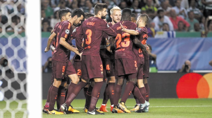 Ligue des champions : Le PSG cartonne, le Barça assure l’essentiel