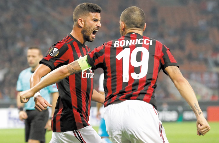 Le Milan AC se fait peur en Europa League