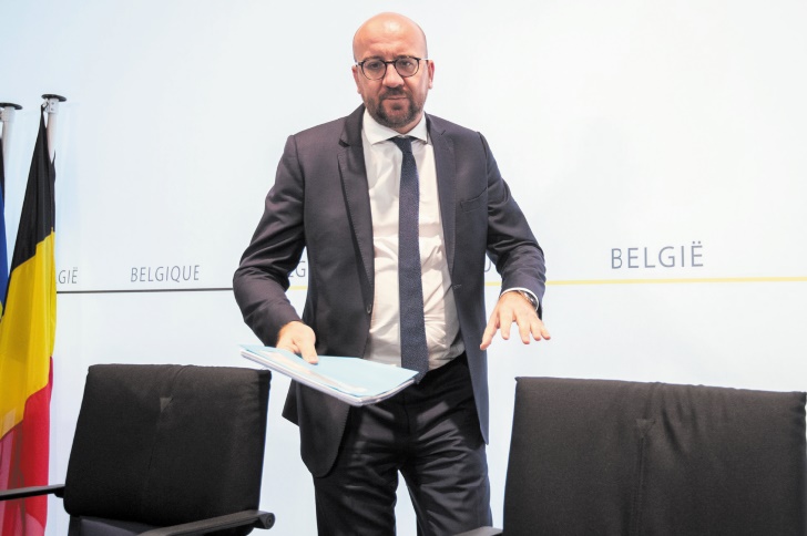 La crise politique c’est en Espagne qu’il faut la chercher, dixit Charles Michel