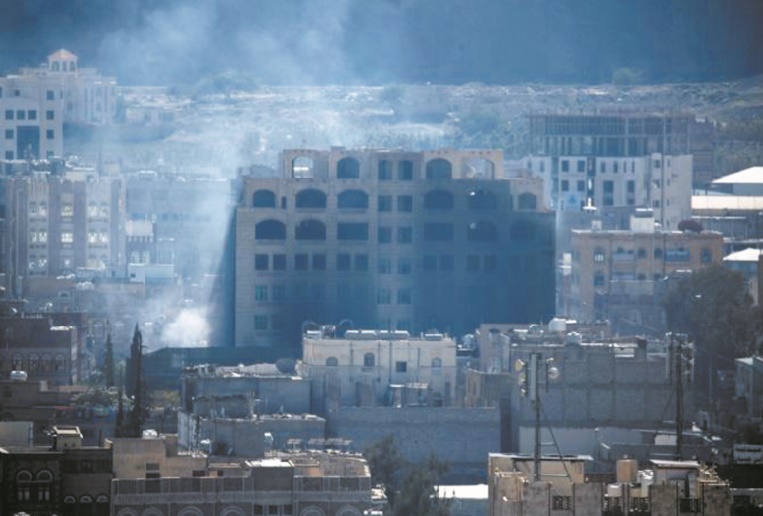 Raids aériens sur Sanaa