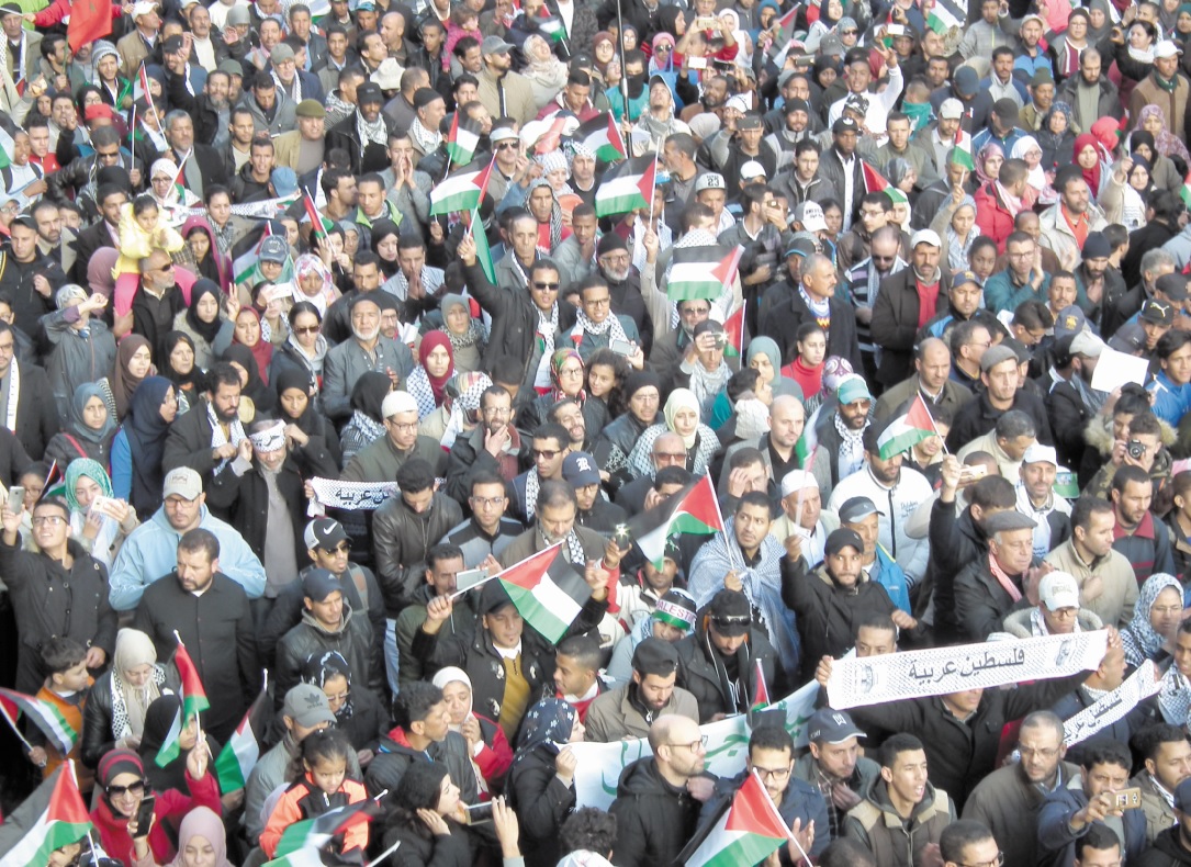 Tous pour Al-Qods. Tous pour la Palestine : Les Marocains unanimes fustigent la forfaiture de Donald Trump