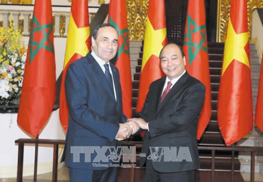 Le président de la Chambre des représentants et le Premier ministre vietnamien.