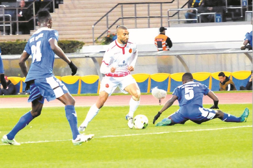 Ismaïl El Haddad auteur d’un hat-trick.					    Ph: Moumen