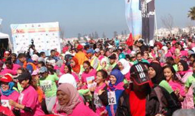 Forte participation à la 4ème édition de la Course féminine sur route d'Essaouira