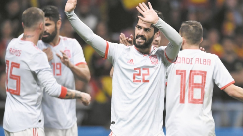 Matches amicaux : L'Espagne brille Brésil et France en bon ordre