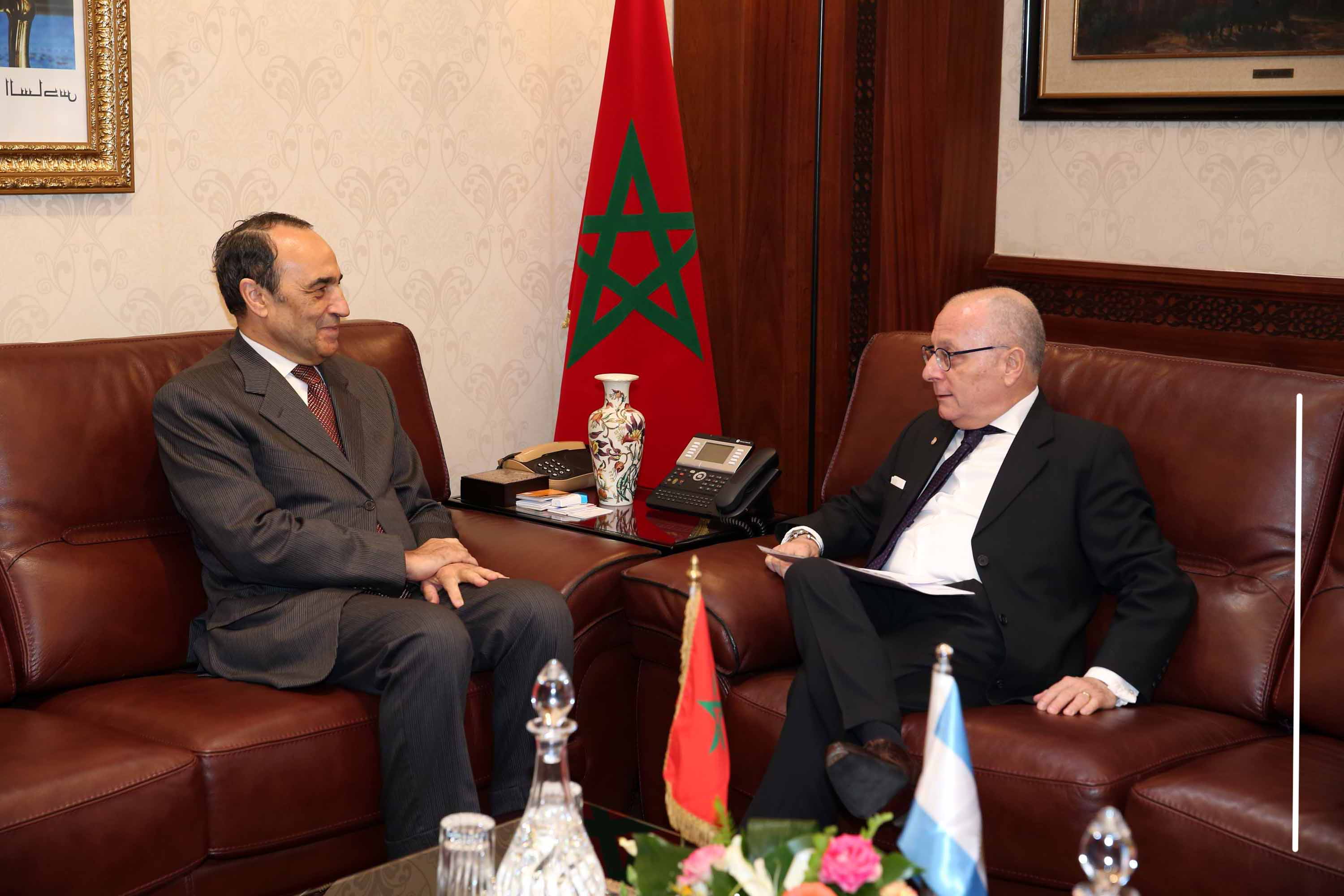 Jorge Faurie et Habib El Malki