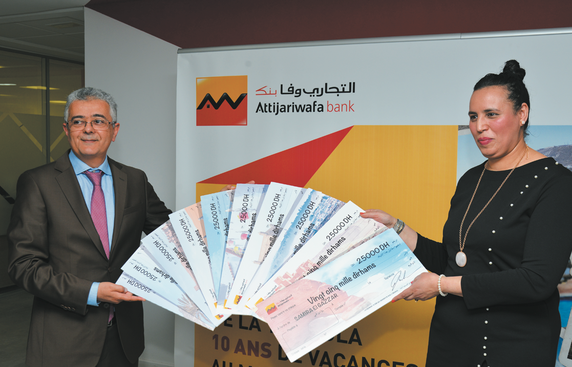 Attijariwafa bank dévoile la gagnante de la grande tombola MRE avec à la clé “10 ans de vacances au Maroc”