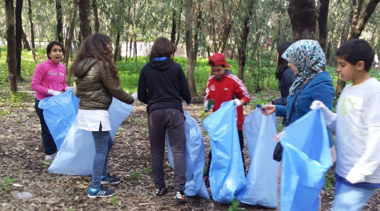 Le bénévolat au service de la forêt de Bouskoura