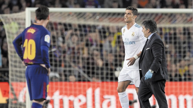 Blessure de Ronaldo