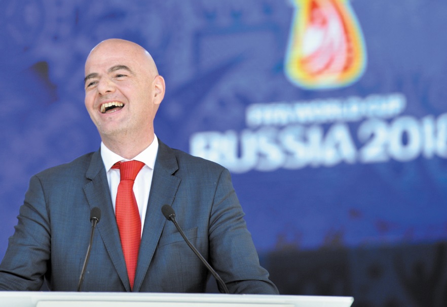 ​Infantino joue sa première Coupe du monde  et son avenir