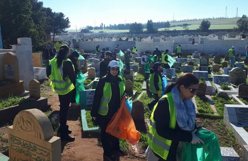 Du bénévolat pour un cimetière sans ordures