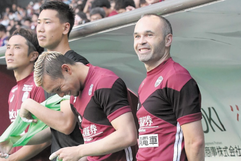 Défaite d’entrée d’Iniesta à la J-League