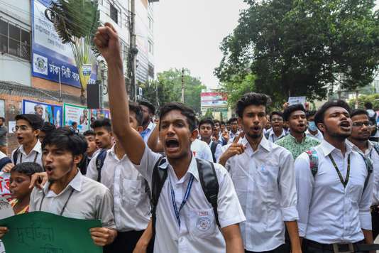 Le Bangladesh coupe l'Internet mobile pour contrer des manifestations étudiantes