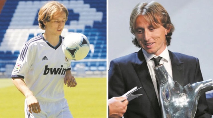 Luka Modric nommé joueur UEFA