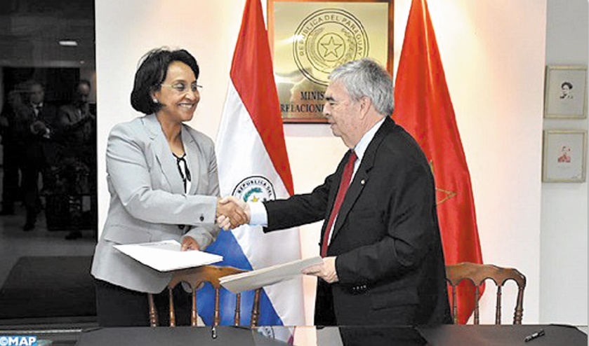 Mounia Boucetta et Hugo Saguier Caballero.