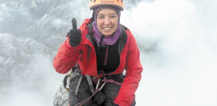 Bouchra Baibanou s'attaque au Mont Vinson