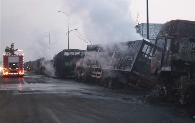 22 morts dans une explosion chimique en Chine