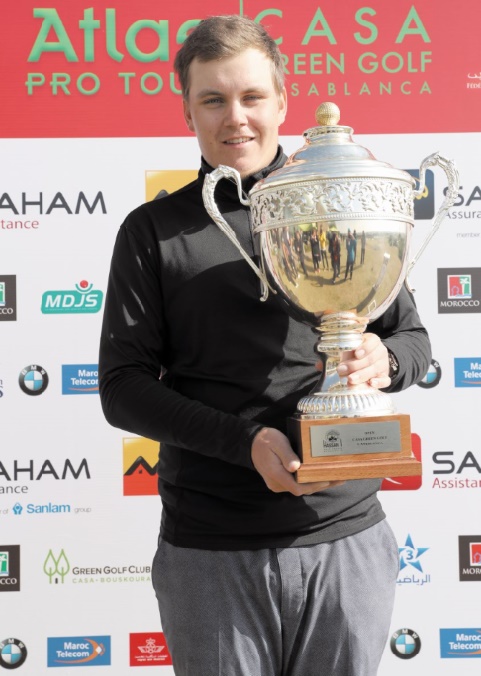 Victoire de Sami Valimaki à l’Open Casa Green de golf