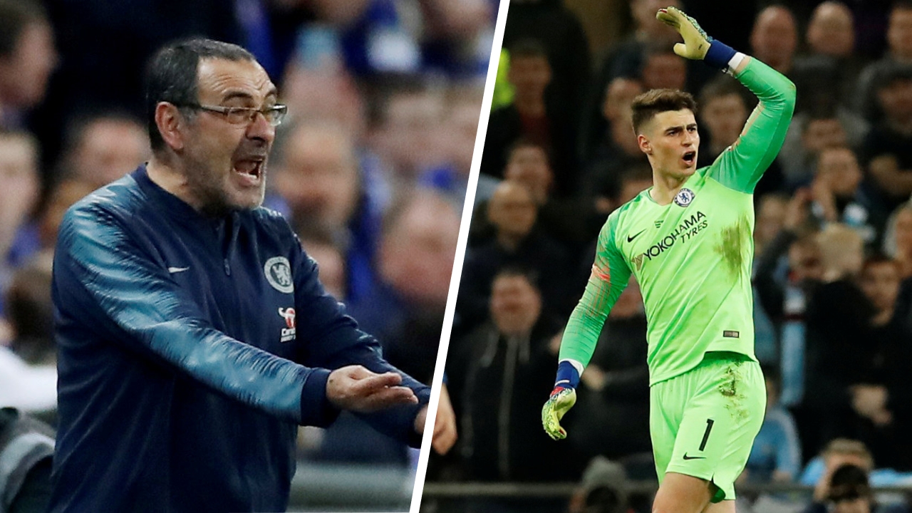 Sarri encore plus en difficulté après l'incident avec Kepa