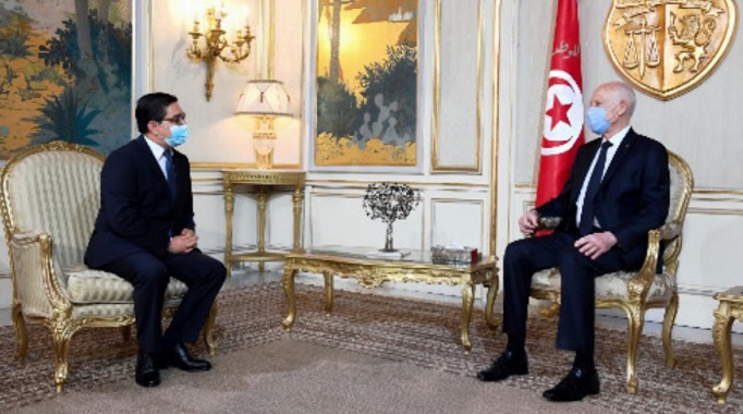 ​Message Royal au Président tunisien