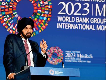 Ajay Banga : Le fardeau de la dette entrave la réalisation des ODD