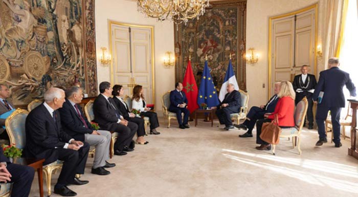 Série d’entretiens d’une délégation parlementaire marocaine au Sénat français