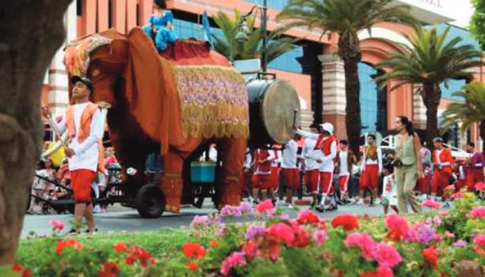 La cité ocre vibre au rythme de son Festival "Marrakech fait son cirque"