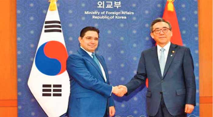Nasser Bourita s’entretient à Séoul avec son homologue coréen