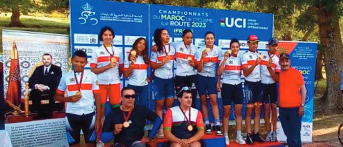 Les championnats du Maroc de cyclisme sur route à Ifrane