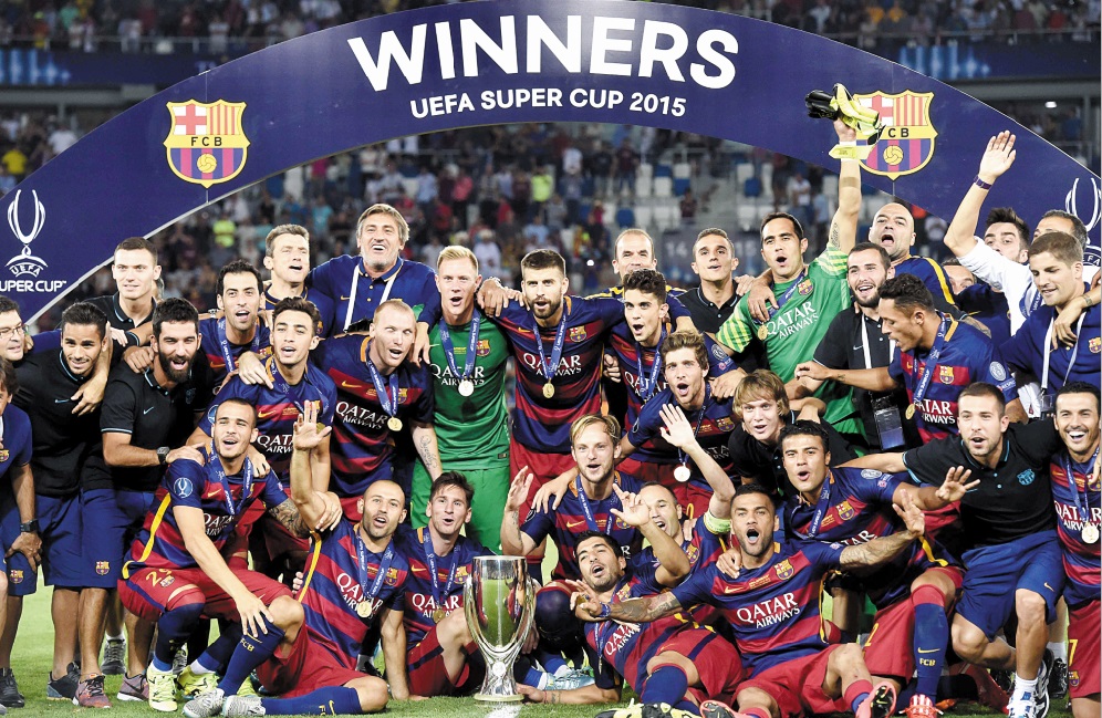 A l’arrachée le Barça s’offre la Supercoupe d'Europe