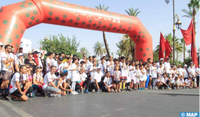 La Caravane nationale de sport de masse fait escale à Marrakech