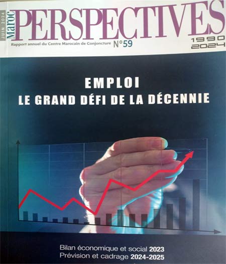 "Maroc Perspectives" : Le CMC publie son rapport annuel intitulé "Emploi : Le grand défi de la décennie"