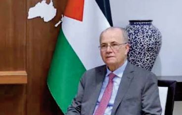 Le Premier ministre palestinien exprime ses remerciements et sa gratitude à Sa Majesté le Roi pour Ses efforts soutenus en faveur de la cause palestinienne