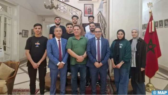 Des étudiants palestiniens saluent le soutien apporté par SM le Roi Mohammed VI à l'enseignement à Gaza