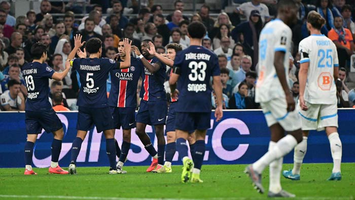 Le PSG surclasse l'OM