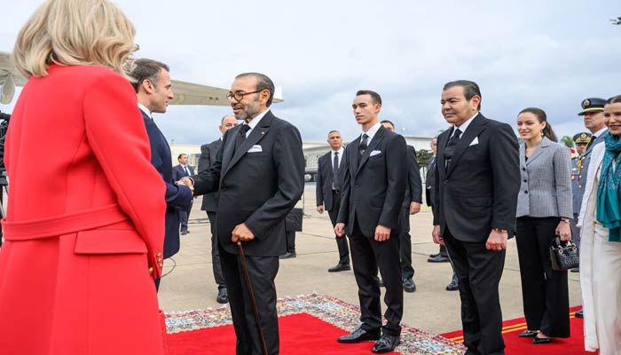 Le Président français en visite d’Etat au Royaume à l’invitation de SM le Roi