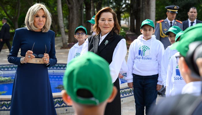 SAR la Princesse Lalla Hasnaa et Madame Brigitte Macron visitent le jardin d’essais botaniques de Rabat