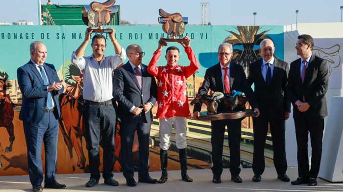 Le cheval "Ghasham" remporte le Grand Prix de SM le Roi Mohammed VI des pur-sang arabes