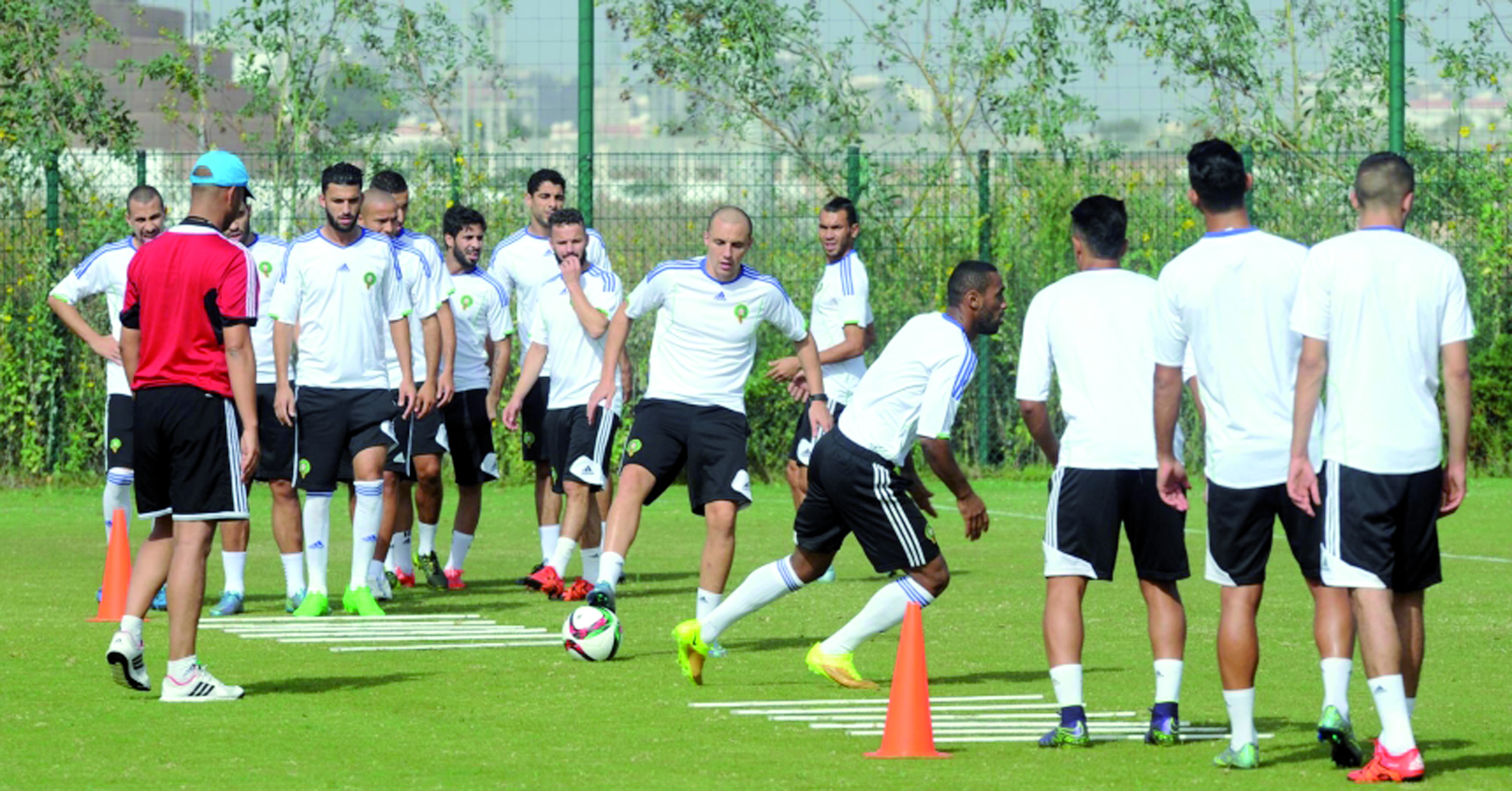 Début du stage de concentration du Onze national à Agadir