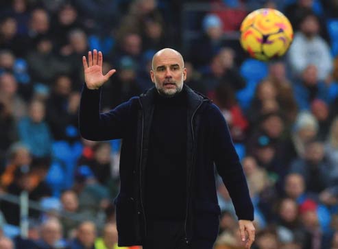 Guardiola ne veut "pas abandonner" Manchester City 