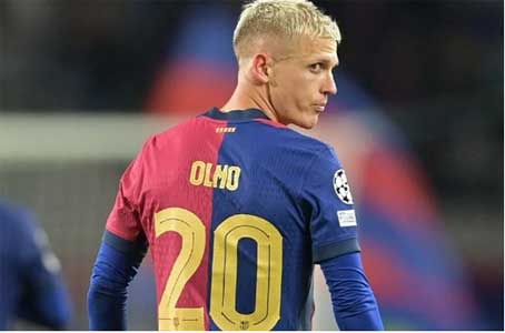 La Liga retire Dani Olmo de l'effectif du FC Barcelone