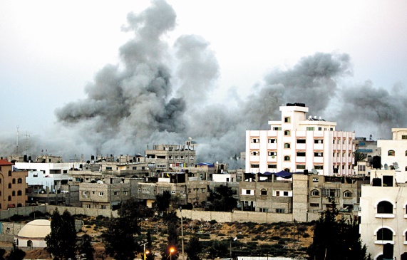 Raid aérien à Gaza en réaction à un tir de roquette