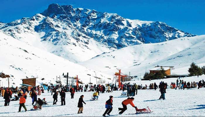 La station de ski d'Oukaïmeden retrouve sa splendeur avec les premières chutes de neige