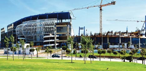 Réunion de suivi des travaux d’aménagement du Grand stade de Tanger