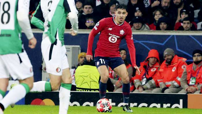 Lille-Feyenoord: Osame Sahraoui sensationnel