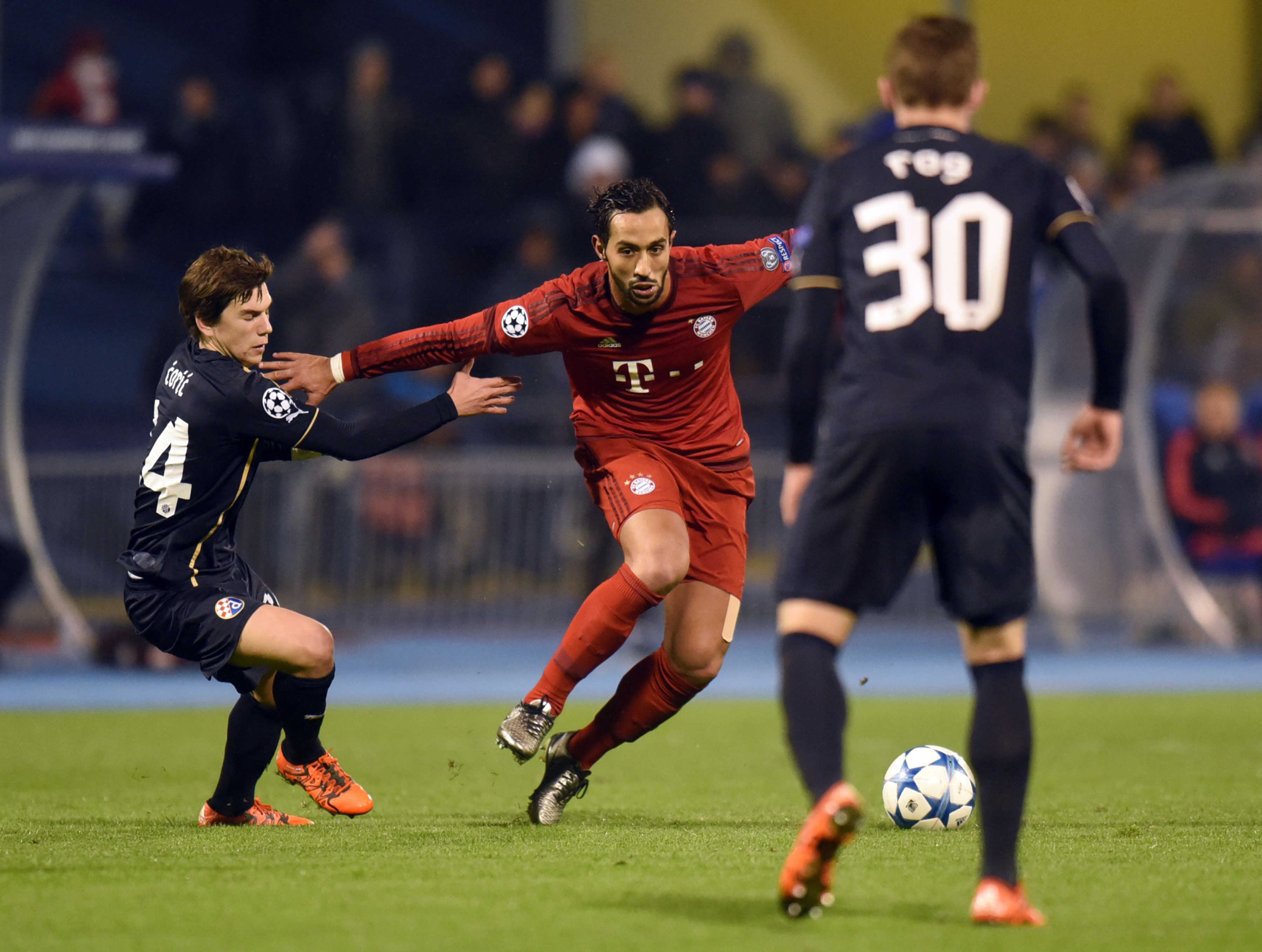 Mehdi Benatia a été victime d’une blessure à la cuisse dont la gravité  sera confirmée ou infirmée après les examens médicaux.                 Ph:AFP