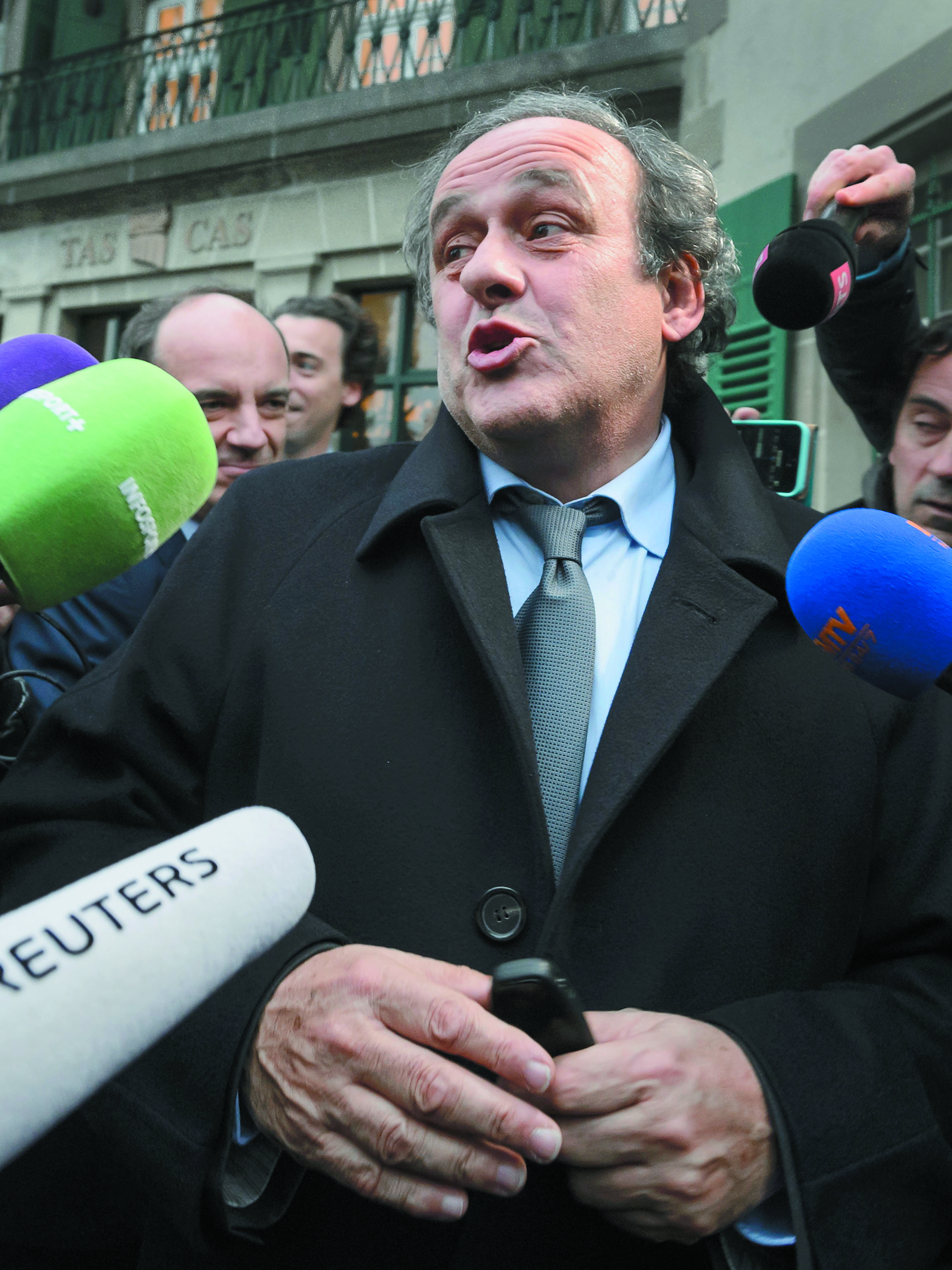 Le TAS maintient la  suspension de Platini