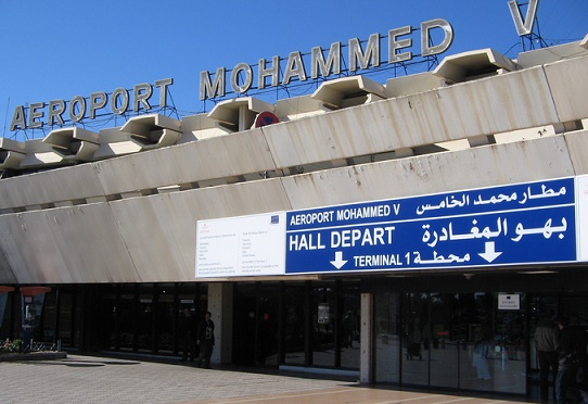 Interpellation des deux Marocains  à l'aéroport Mohammed V